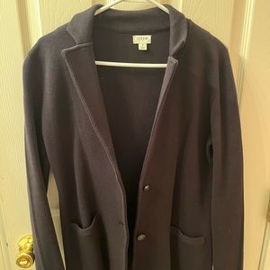 Jcrew sweater blazer